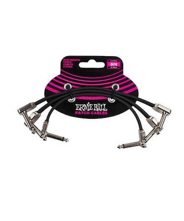 6" Flat Ribbon Patch Cable 3-Pack パッチケーブル 3本セット