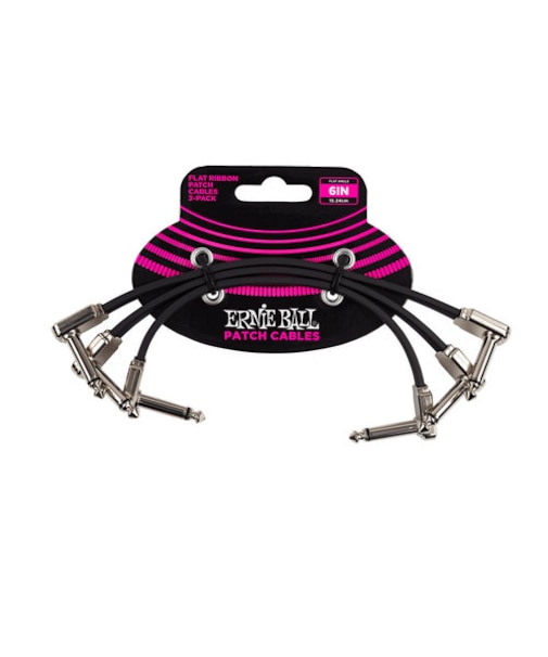 6" Flat Ribbon Patch Cable 3-Pack パッチケーブル 3本セット