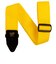 YELLOW & BLACK POLYPRO GUITAR STRAP ポリプロ・ストラップ