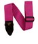 RASPBERRY & BLACK POLYPRO GUITAR STRAP ポリプロ・ストラップ