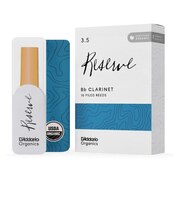 ORGANIC RESERVE リード B♭クラリネット用 【ファイルド】 【硬さ:3.5】 【10枚入り】