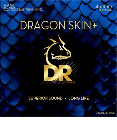 DRAGON SKIN+ クァンタムニッケル ミディアムライト 045-100 ベース弦