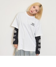 【LTXC/速乾】ルーズTシャツレイヤードセット