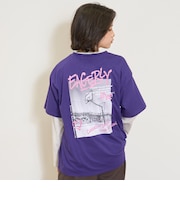 【LTXC/速乾】ルーズTシャツレイヤードセット