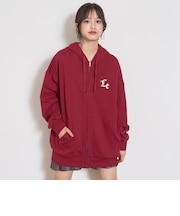 ルーズZIPパーカ