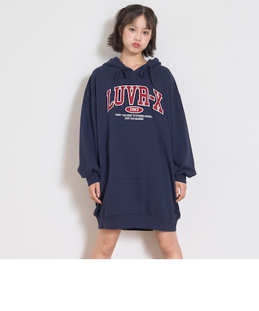 【GOODPRICE】ルーズパーカワンピース