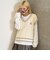 【GOODPRICE】ケーブルニットTシャツSET