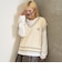 【GOODPRICE】ケーブルニットTシャツSET
