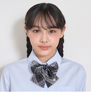 【卒服・セレモニー】チェック柄リボンタイ