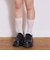厚底ローファー