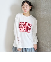 【GOODPRICE】【LTXC/綿100%】ビックロゴカラー長袖T
