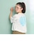 【秒かわトップス】【GOODPRICE】【LTXC/綿100%】発泡バックハートロゴ半袖T