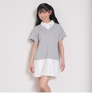 レイヤード風ワンピース