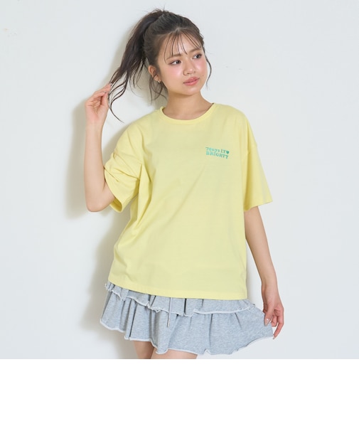 【7days】【GOODPRICE】ハートアップリケTシャツ