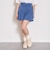 【7days】【GOODPRICE】リボン付キュロットスカート