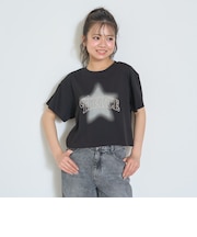【LTXC/綿100%/GOODPRICE】スターモチーフスプレー半T