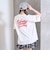 【綿100%/GOODPRICE】プックリバックロゴルーズ半T