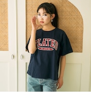 【LTXC/綿100%/GOODPRICE】カレッジアップリロゴ半T