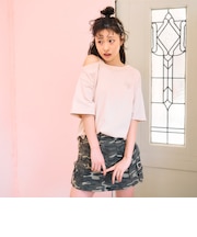 【新色入荷♪】【LTXC/綿100】ピグメントハ‐トワンショルル‐ズT