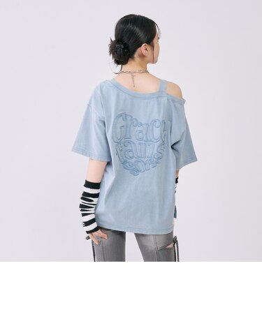 【新色入荷♪】【LTXC/綿100】ピグメントハ‐トワンショルル‐ズT