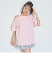 【新色入荷♪】【LTXC/綿100】ピグメントハ‐トワンショルル‐ズT
