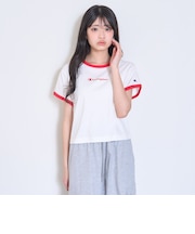 【Champion】コンパクトリンガーTシャツ