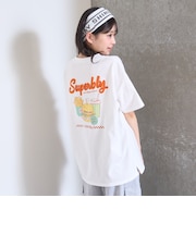 【再入荷♪】【綿100%】フードモチーフサガラルーズ半T