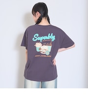 【再入荷♪】【綿100%】フードモチーフサガラルーズ半T