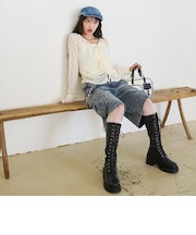 【LTXC】抗菌防臭インナーつきシアーブラウス▼