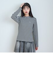 【吸湿発熱】テレコ長袖T▼