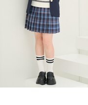 【卒服・セレモニー・フレッシャーズ】チェック柄プリーツスカパン