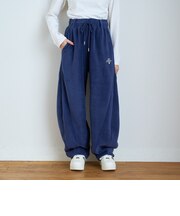 【洗える/静電気軽減/セット可】 あったかフリースカーブパンツ