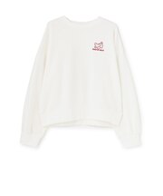 【綿100%】バックアニマルロゴプルオーバー■