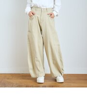 【LTXC】こなれ見えデザインスタッズツイルカーブパンツ
