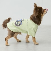 【リンク】【DOG】乗り物アップリケTシャツ