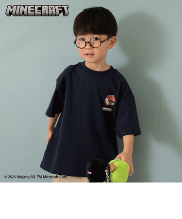 【親子リンク】【マインクラフト】KIDS武器半袖Tシャツ/MINECRAFT