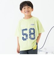 【綿100%】ナンバリングワイド半袖Tシャツ