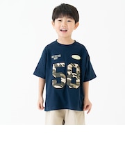 【綿100%】ナンバリングワイド半袖Tシャツ