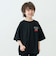 【綿100%】【親子リンク】KIDSロゴ刺しゅうビッグ半袖Tシャツ