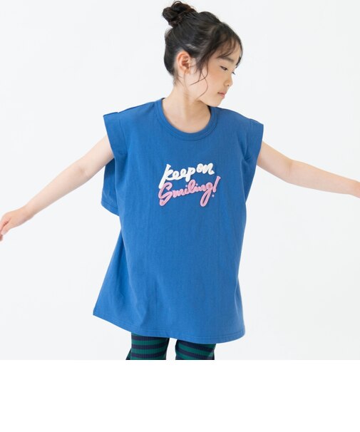 【綿100%】チュニックTシャツ