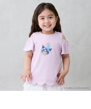 【サンリオキャラクターズ】肩あきグラフィックTシャツ