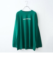 【Penfield】【DAD】蓄光ロゴBIG長袖Tシャツ
