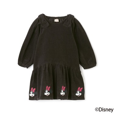 【Disney】コーデュロイワンピース