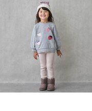 【リンク/フワもちっと】ニットハナレギンス