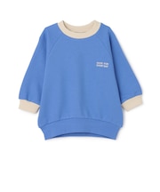 【GOODPRICE】裏起毛衿配色トレーナー