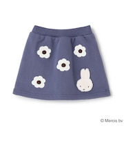 【miffy】お花刺しゅうスカパン