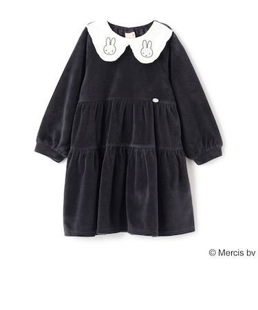 【miffy】衿ティアードワンピース
