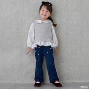 パールつきカットパンツ