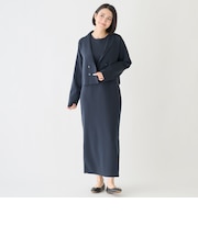 【フォーマル】ニットジャケットワンピースセット