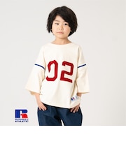 【ラッセル】ナンバリングフットボール 長袖Tシャツ
